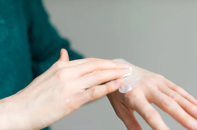 white hands