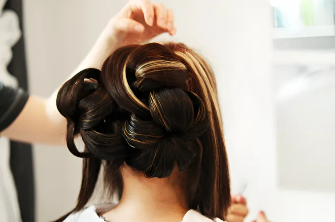cara menata rambut
